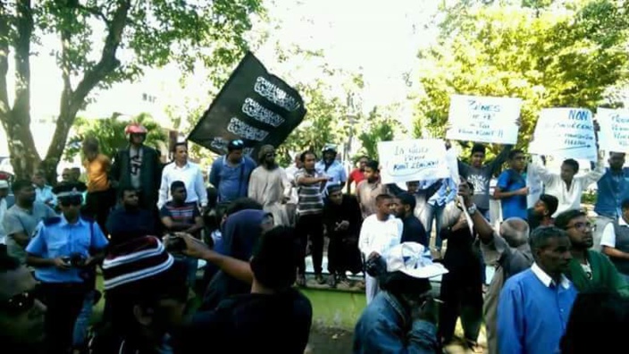 Manifestation organisée par Zam Zam Islamic