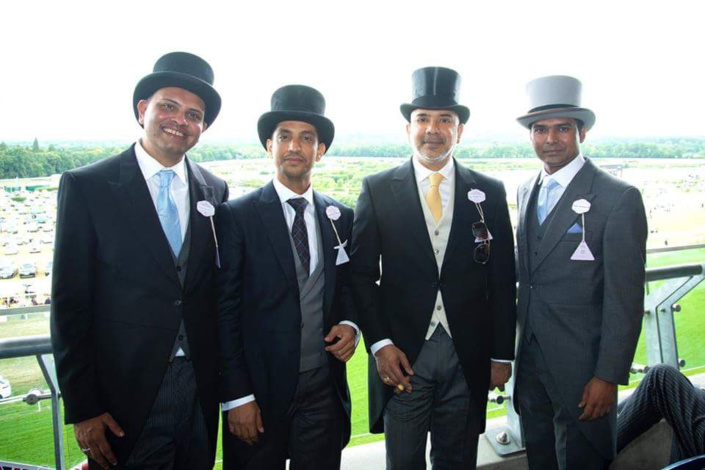 Sanjiv Ramdanee, CEO de Maradiva Villas Resort & Spa, et quelques membres de son équipe, dont Bobby Ramasawmy, Head of Sales, et Thierry Maquet, TM Marketing, ainsi qu’Arvind Bundhun, directeur de la MTPA.