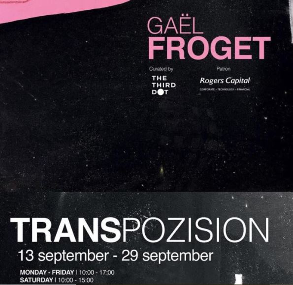 [Culture] TRANSPOZISION - l’exposition solo de Gaël Froget
