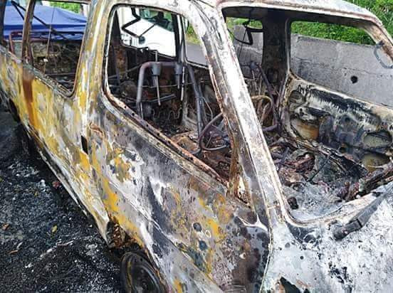 Acte de vandalisme : le van de Afzal Goodur incendié