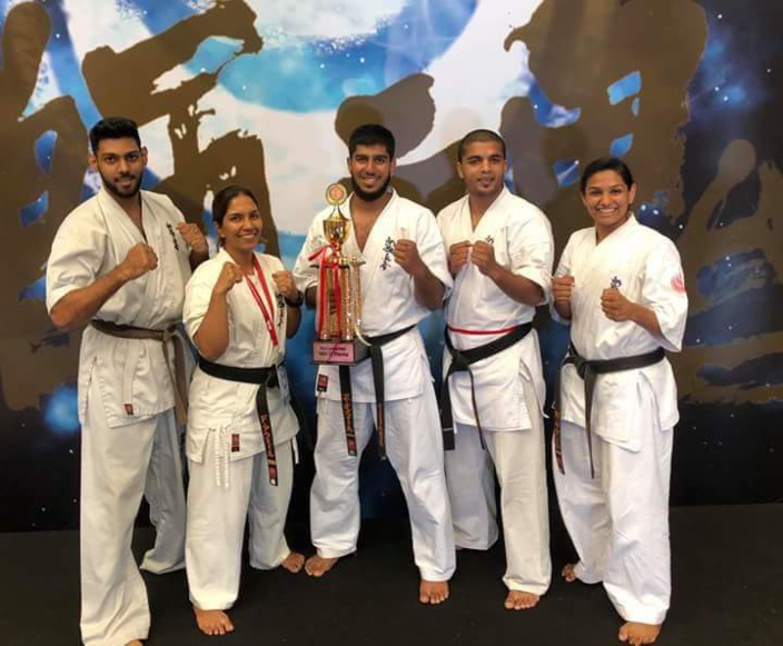 17th All Asia Shinkyokushinkai Karate Championship 2018 : Zakariyya Ozeer sur le podium à la 3ème place