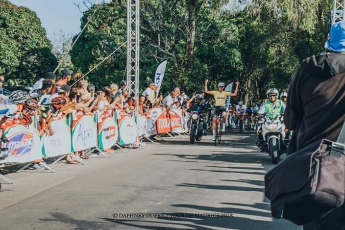 Tour de Maurice 2018-Cyclisme : Le Sud Africain Gustav Basson s’est offert une nouvelle victoire d’étape à Ferney!