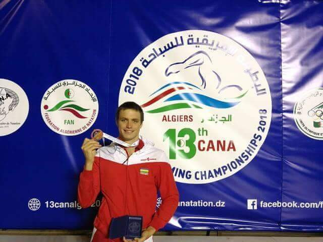 [Natation] Championnats d’Afrique en Algérie : Bradley Vincent offre une deuxième médaille d'argent à Maurice