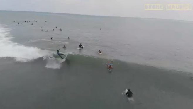 Vigilance forte houle : Les surfeurs de Tamarin bravent l'interdit !
