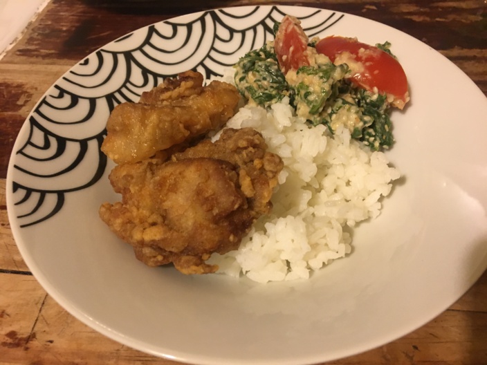 La recette de Oummé : Le poulet karaage (Ka – ra – agué)