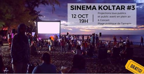 Festival Ile Courts 2018 : Sinema Koltar#3 à la Baie de Tamarin