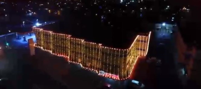 [Drone] Les lumières de Divali à Vacoas