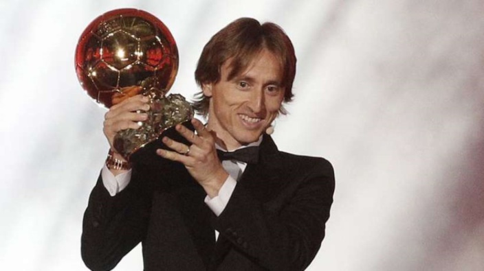 Luka Modric est le premier Croate à remporter le Ballon d'Or