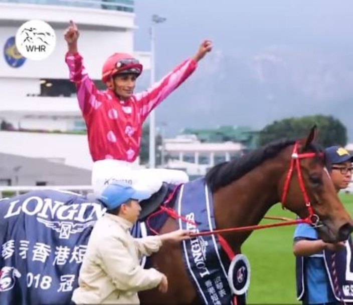 [Vidéo] Le jockey mauricien Karis Teetan remporte un Groupe 1 à Hong Kong !