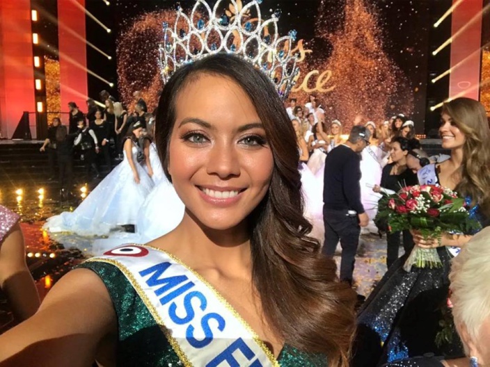 Page officielle Miss France 2019.