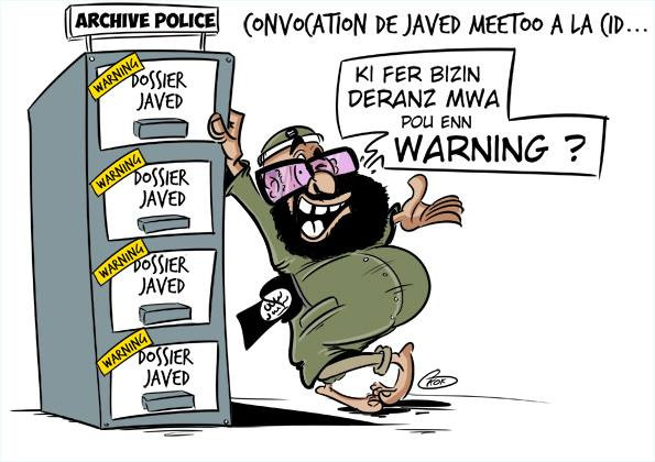 [KOK] Le dessin du jour : Convocation de Javed au CID !