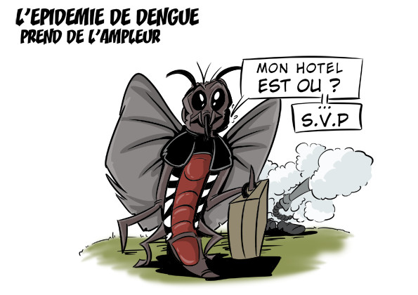 [KOK] Le dessin du jour : L'épidémie de dengue prend de l'ampleur