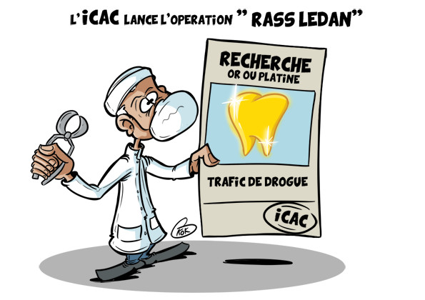 [KOK] Le dessin du jour : L'ICAC lance l'opération "Rass Ledan"
