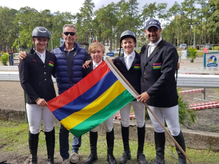 JIOI 2019 - Equitation : De l'or pour l'équipe mauricienne 