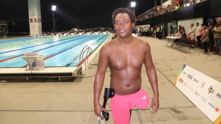 JIOI 2019 - Natation : Scody Victor décroche l'or au 50 m nage libre 
