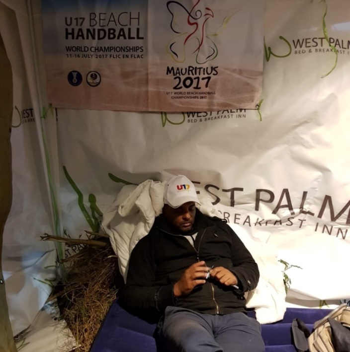9e jour de grève de la faim : Gérald Alcindor proteste contre la Mauritius Handball Association 