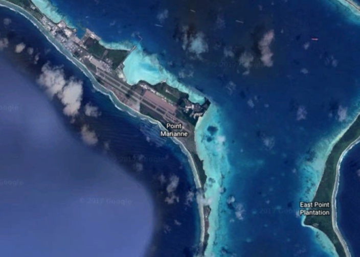 La base militaire de Diego Garcia, image Google Earth
