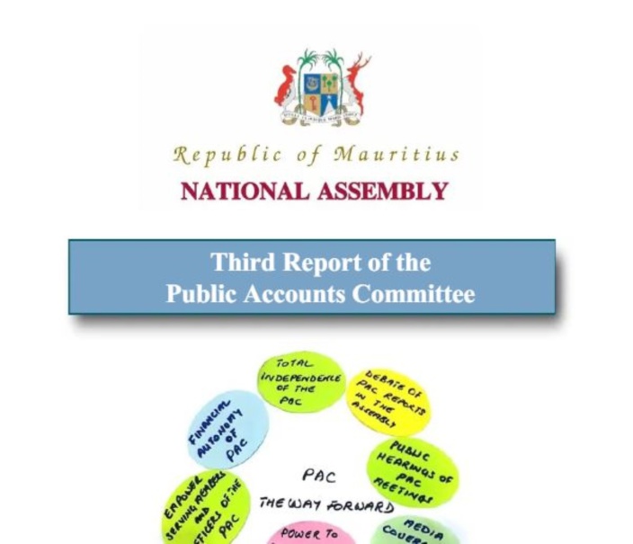 Le rapport du Public Accounts Committee (janvier 2015 à juin 2017)