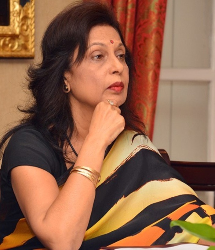 Maya Hanoomanjee ambassadrice à New Delhi au mois de février