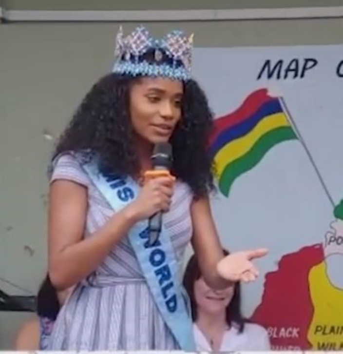 La Miss Monde 2019, Tori-Ann Singh annule ses visites lors de son séjour à Maurice
