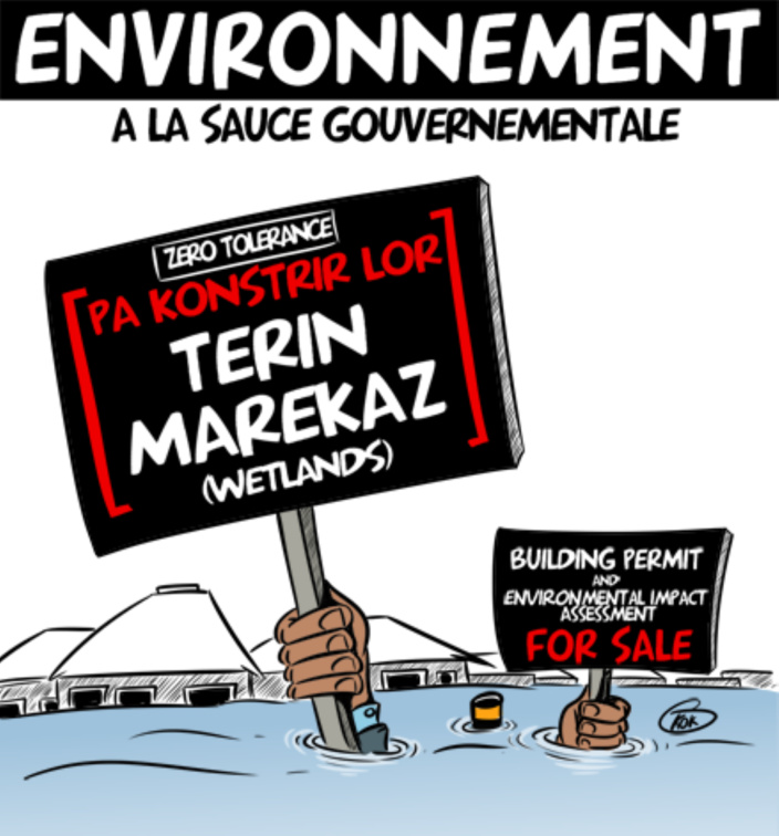 [KOK] Le dessin du jour : L'environnement à la sauce gouvernementale