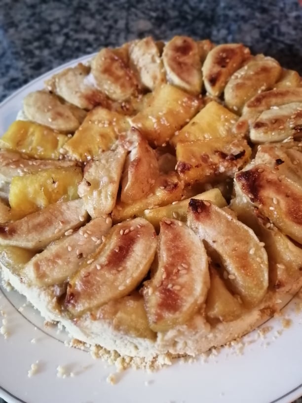 ▶️ [Denis Rajah] La recette maison de la tarte aux pommes et ananas