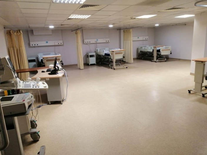 📷 L'hôpital Wellkin aménage une unité pour recevoir des patients suspectés du Covid-19