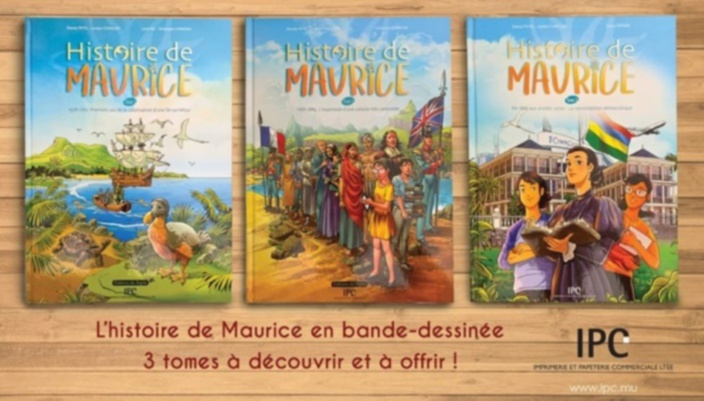 L'histoire de Maurice en BD. Un must !