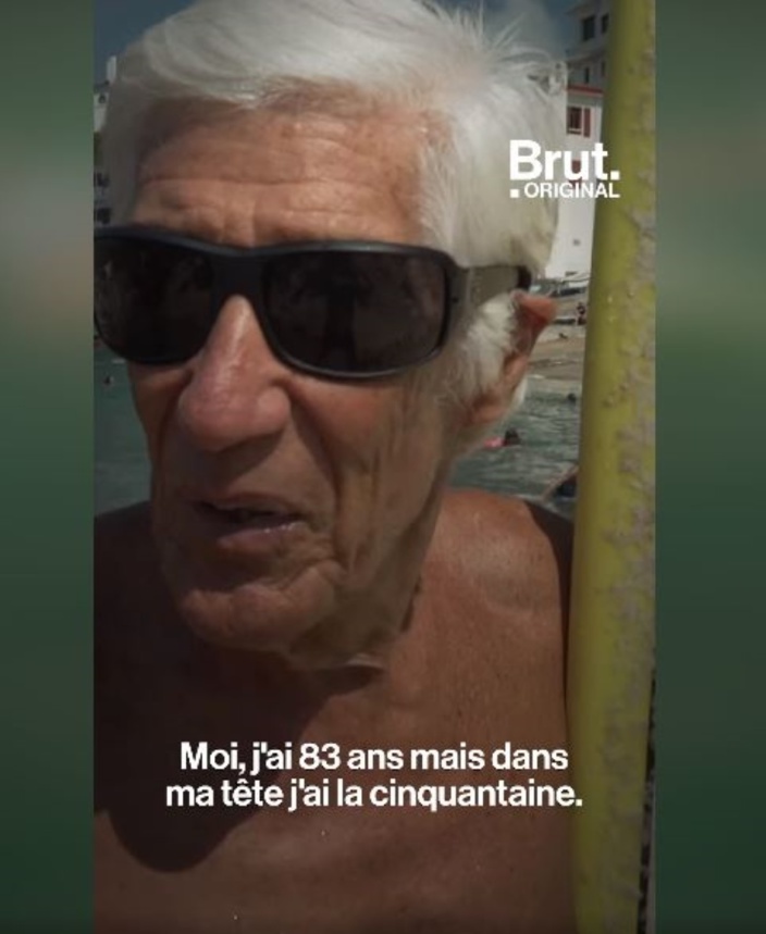 [Vidéo] Joël de Rosnay, mauricien et pionnier du surf français, surfe encore à 83 ans