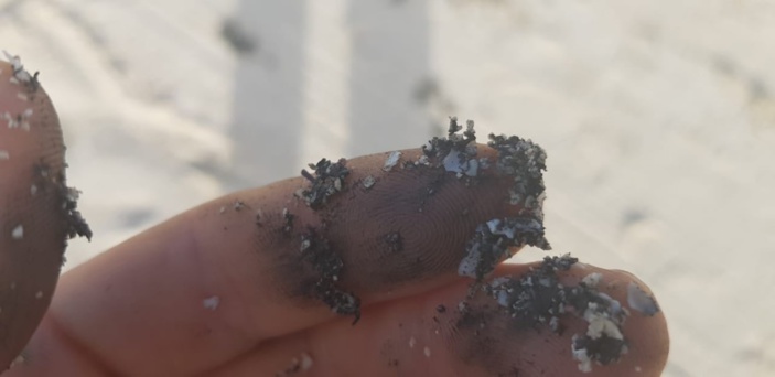 «Traces de pollution» sur la plage de Pointe d'Esny, Ramano assure qu'il n’y a pas de pollution 