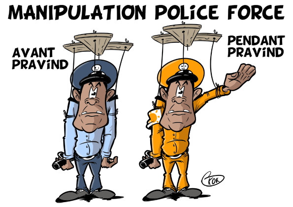 [KOK] Le dessin du jour : Manipulation Police Force