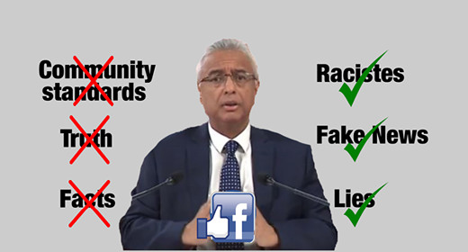 [Paul Lismore] FB is now an active supporter of dictators and corrup regimes around the world