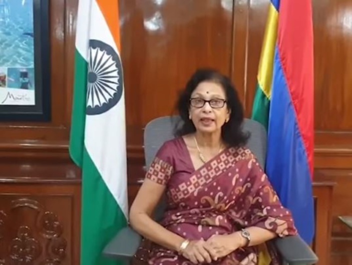 Le Haut commissaire en Inde, Maya Hanoomanjee de retour au pays depuis le mois d'août
