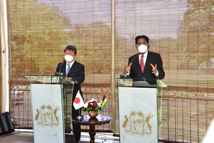 L'île Maurice sur la liste noire de l'UE : Nando Bodha demande l'aide du ministre des Affaires étrangères japonais 
