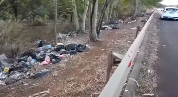 [Vidéo] The "rubbish road" Terre Rouge-Verdun 