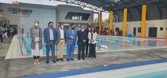 Inauguration de L’Emirates Swimming Pool and Sports Complex à Closel, Phœnix au coût de Rs 180 millions