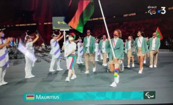 Jeux Paralympiques de Tokyo 2020 : La cérémonie d'ouverture avec la délégation mauricienne