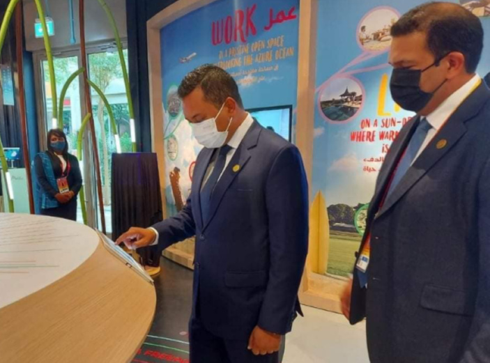 Le ministre Balgobin participe à l'Expo 2020 à Dubaï 