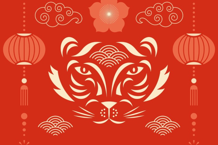 Nouvel An chinois : Bonne année du Tigre d'Eau
