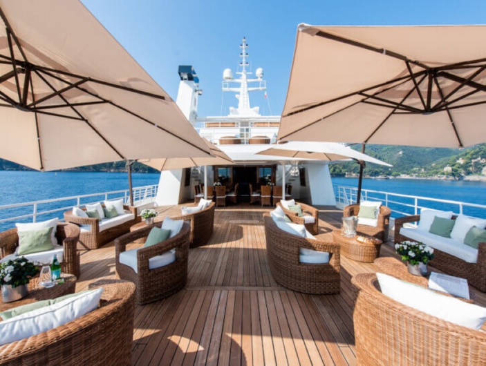 Yacht de luxe Bleu de Nimes