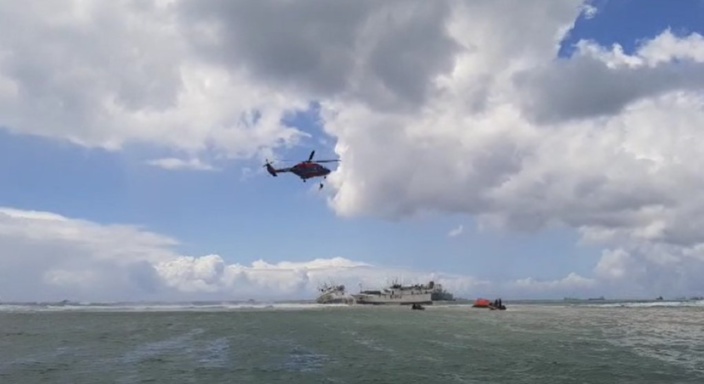 Pointe-aux-Sables : Bateaux coincés dans les récifs, trois opérations de sauvetage en cours !