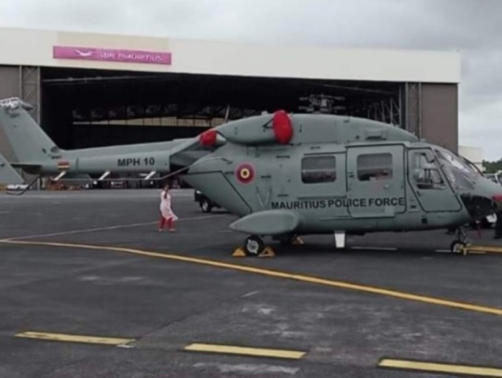 Dhruv MK III : L’hélicoptère militaire au coût de Rs 1 milliard est arrivé à Maurice