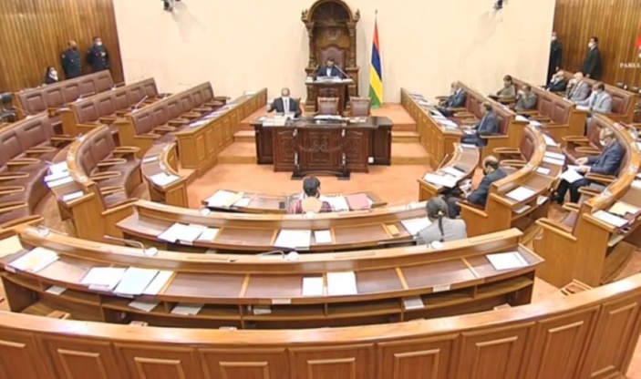 L'image du jour : la démocratie parlementaire en deuil à l'île Maurice