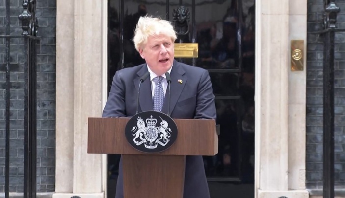 Royaume-Uni : Boris Johnson démissionne de son poste de Premier ministre