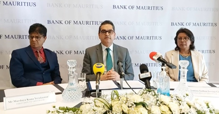 La Banque de Maurice a vendu 622 millions de dollars depuis janvier
