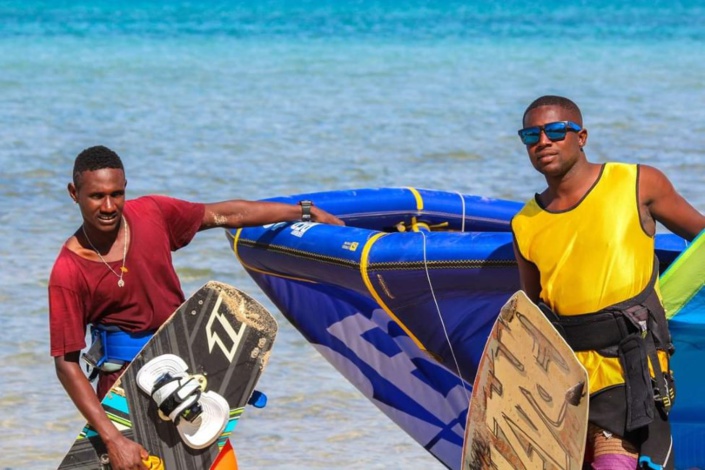 Jeux des Iles de l'Océan Indien: 4 kitesurfers Rodriguais présélectionnés