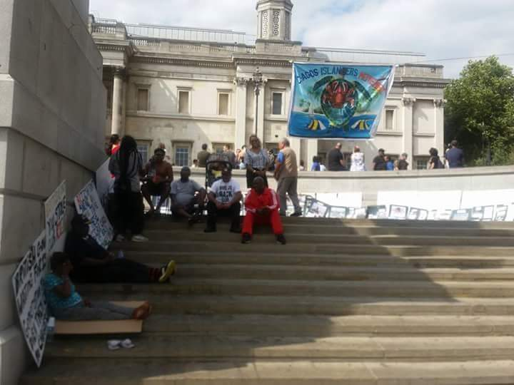 [Diaporama] Les Chagossiens manifestent à Londres