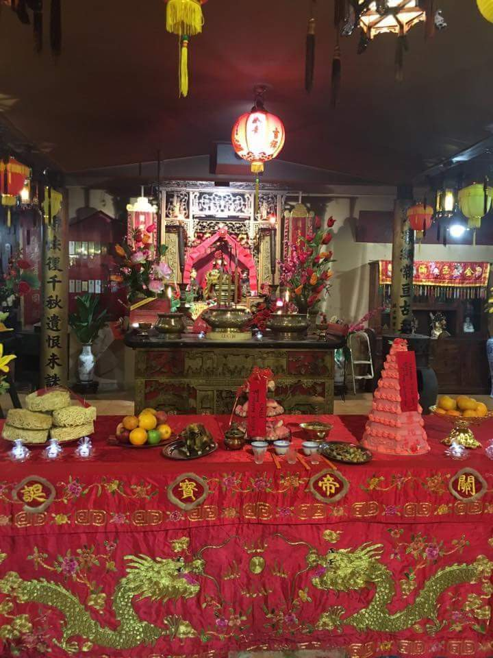 La communauté chinoise se prépare à célébrer Guan Di à la Réunion ce soir
