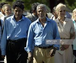 Souvenir en images de Kofi Annan à l'île Maurice en janvier 2005