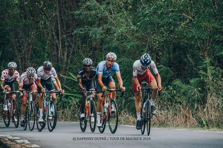 [Diaporama]Tour de Maurice 2018-Cyclisme : Le maillot jaune revient au Sud-Africain Gustav Basson